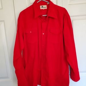 Vintage Phoenix Corduroy Men's Long Sleeve Button Up Shirt XL